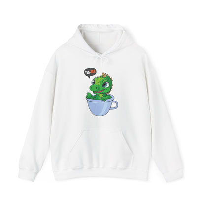 Tea-Rex In A Cup Cute T-Rex Dinosaur Kawaii Coffee Tea Funny Dino Pun Hoodie For Men Women Hoodie