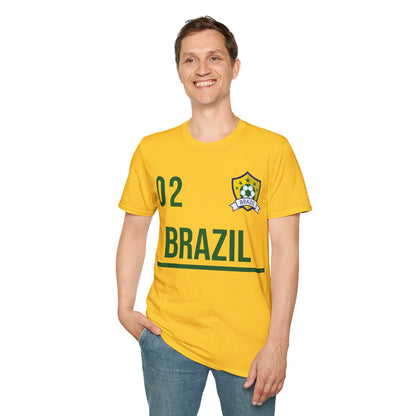 Brazil Soccer Tee Flag Football Champ 2002 Gift 2026 T-Shirt