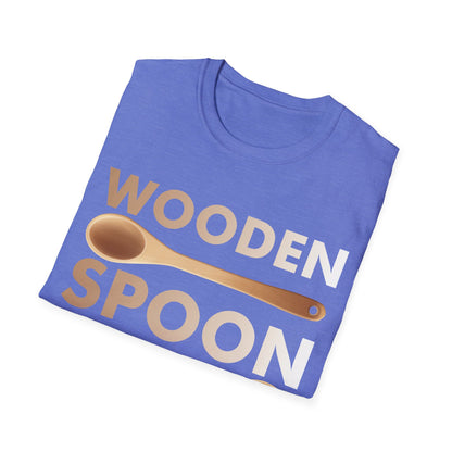 Funny Wooden Spoon Survivor Retro Novelty Sarcastic T-Shirt Men Women