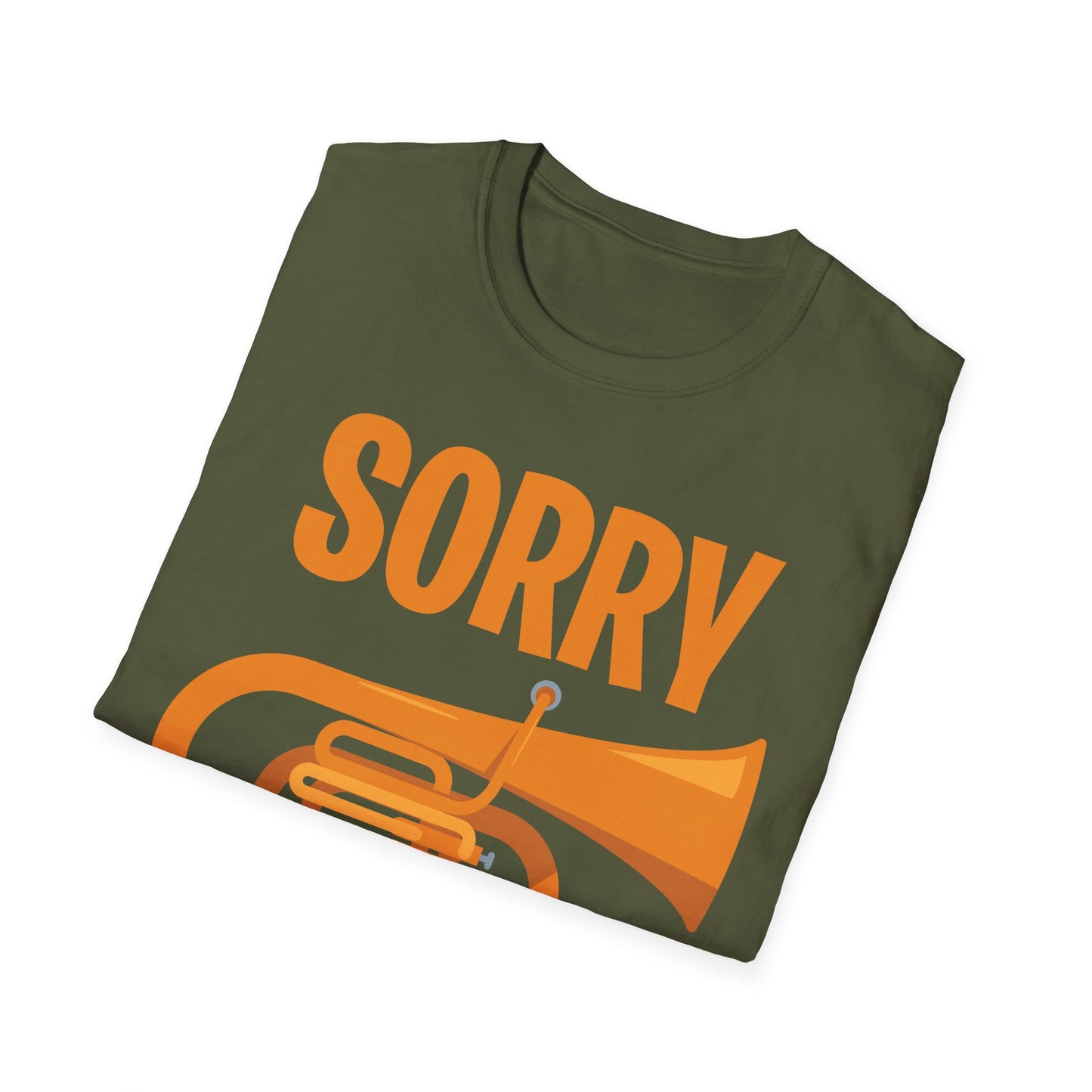 Funny Sorry I Tooted Baritone Euphonium Player Brass Band T-Shirt Men Women