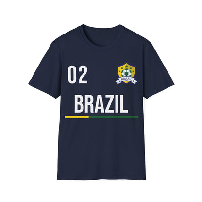 Brazil Soccer Tee Flag Football Champ 2002 Gift 2026 T-Shirt