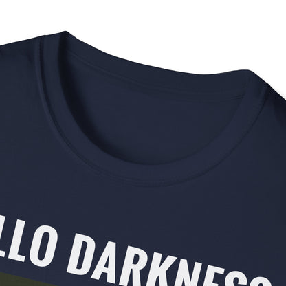 Funny Hello Darkness My Old Friend Solar Eclipse April 08, 2024 T-Shirt for Men Women