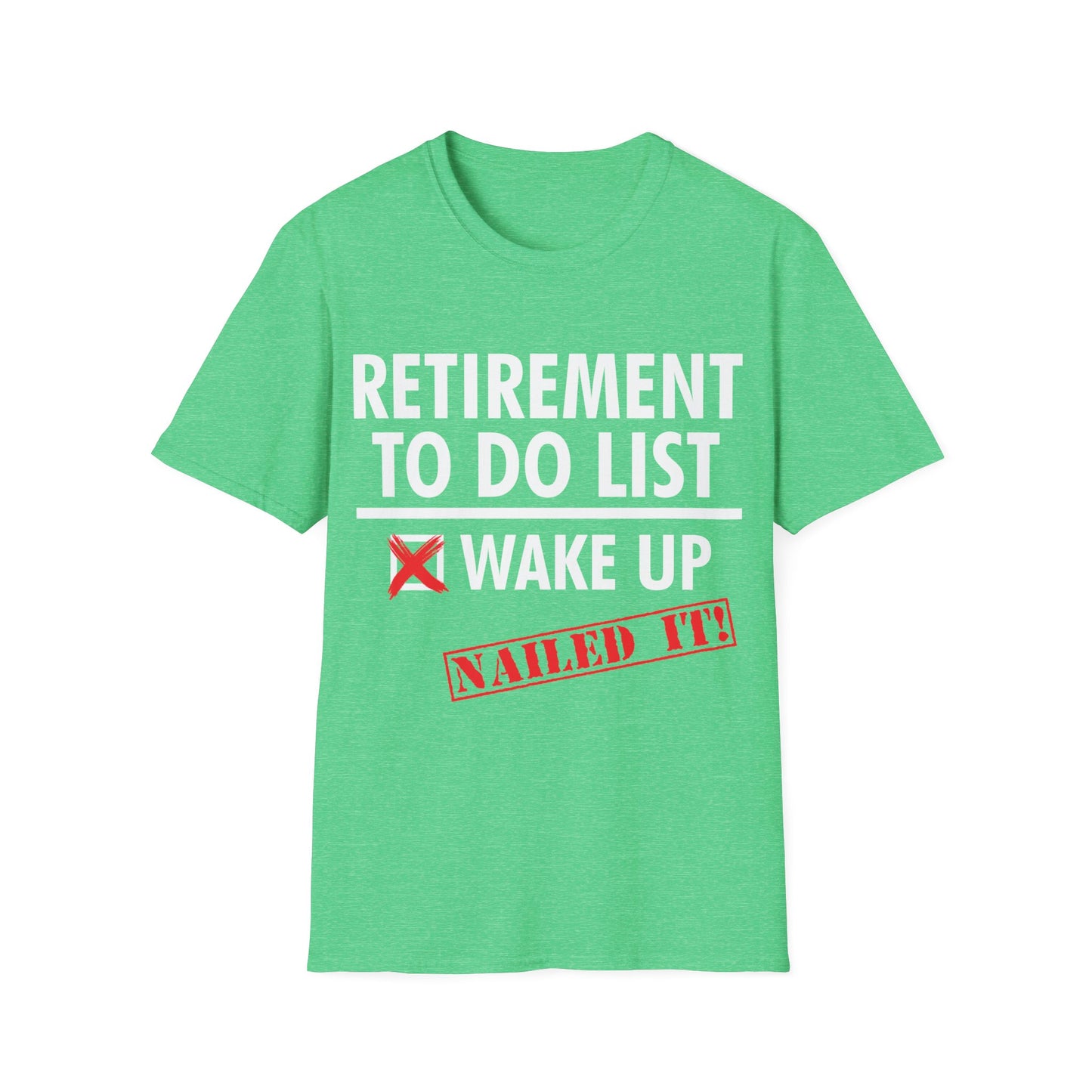 Funny Retirement to do List. Funny Retirement Humor Gift T-Shirt Men Women