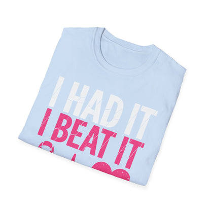Funny I Had It I Beat It I Am Free Breast Cancer Survivor T-Shirt For Men Women