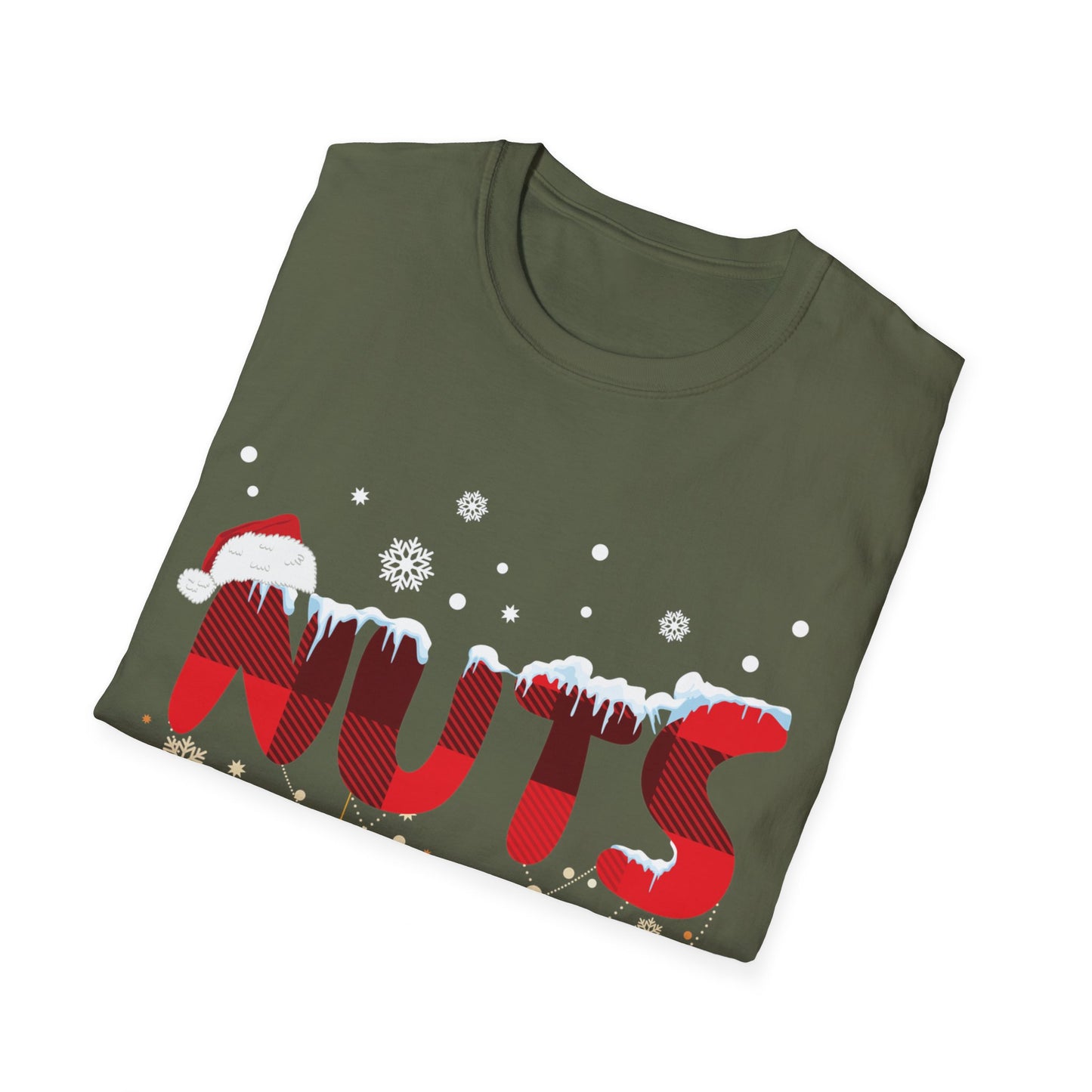 Chest Nuts Matching Chestnuts Funny Christmas Couples Nuts T-Shirt