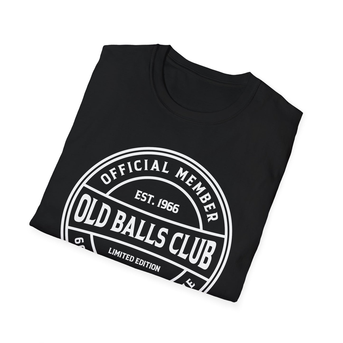 Mens Old Balls Club 60 Years Awesome Sixty 60th Birthday Farthers Day T-Shirt