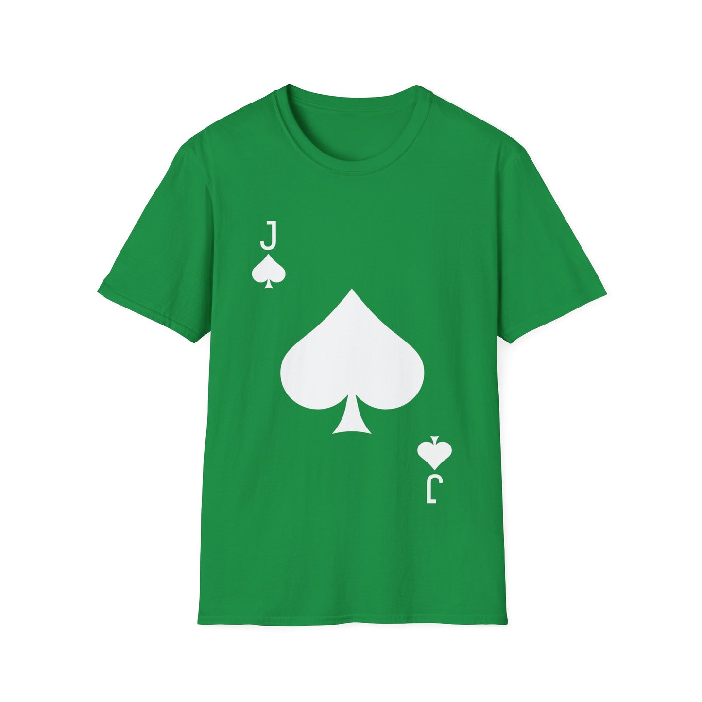 Jack of Spades Deck of Cards Halloween Costume  T-Shirt For Men