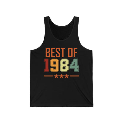 Funny Vintage Best of 1984 40 Year Old Gift 40th Birthday Tank Top For Men Women Tank Top