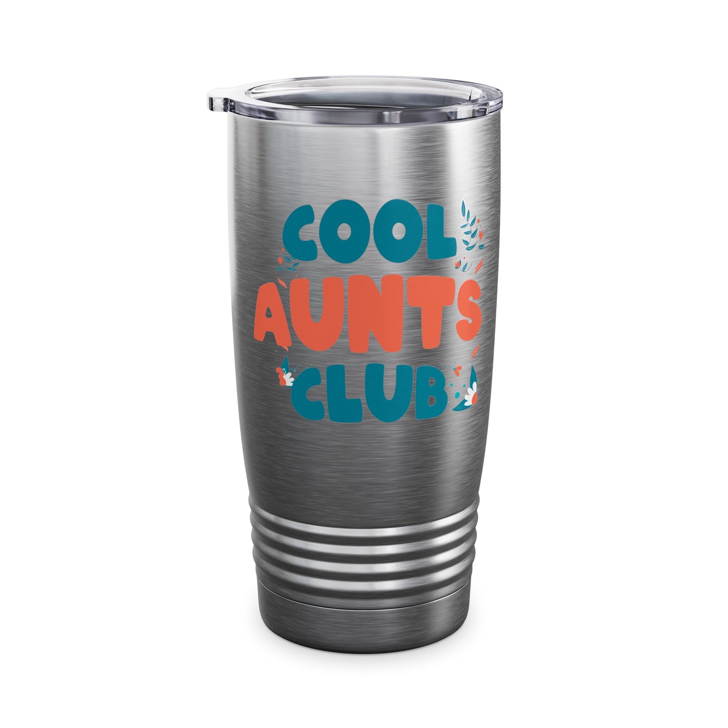 Cool Aunts Club Groovy Retro Smile Aunt Auntie Funny Mother's Day Tumbler