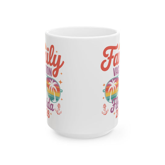 Family Vacation Florida 2026 Florida Group Summer Trip Coffee Mug