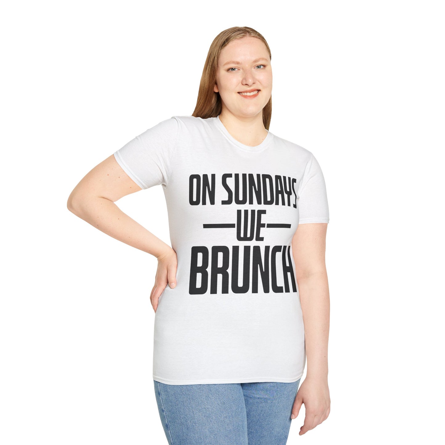 On Sundays We Brunch Friend Gift Sunday Weekend T-Shirt Men Women