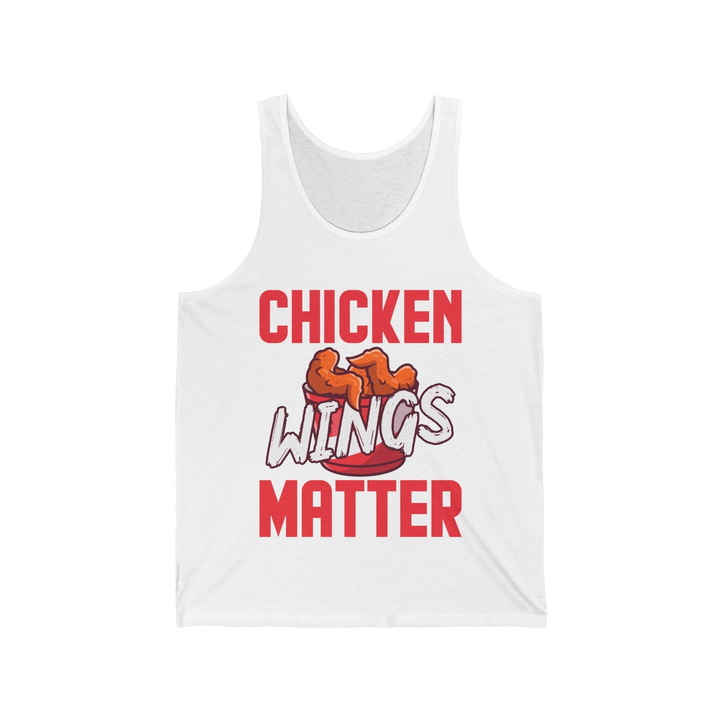 Funny Chicken Wings Matter Funny Chicken Wings Food Lover Foodie Tank Tops For Men Women