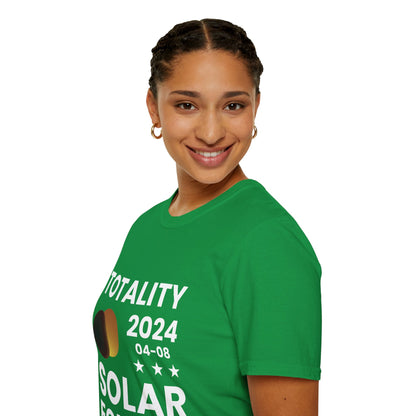 Totality Solar Eclipse 2024 America Retro Total Eclipse T-Shirt For Men Women T-Shirt