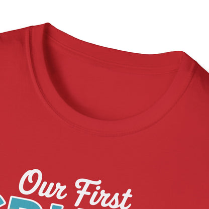 Our First Cruise 2026 Together Cute Matching Couples Cruise T-Shirt For Men Women