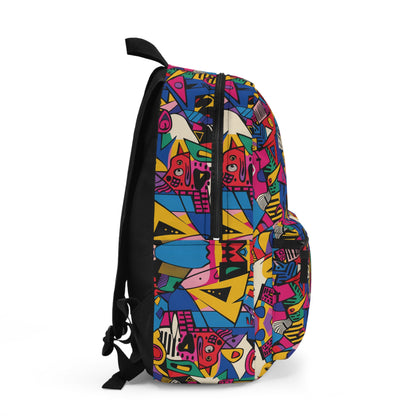 Comic pattern Vibrant Pattern Backpacks for Men Women Kids School Travel, Capacity School Backpacks