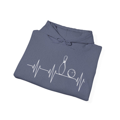 Funny Bowling Gift Cute EKG Bowlers League Hoodie For Men Women Hoodie