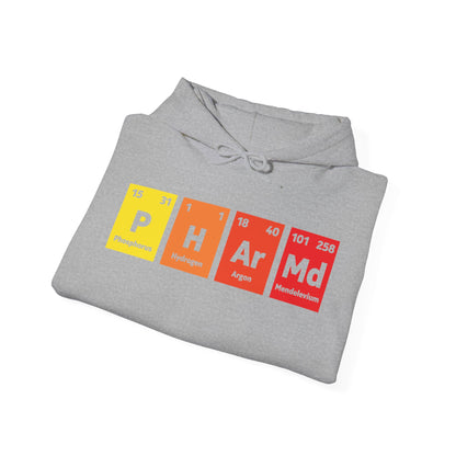 PharmD Pharmacy Graduate Pharmacy School Periodic Table Gift Hoodie