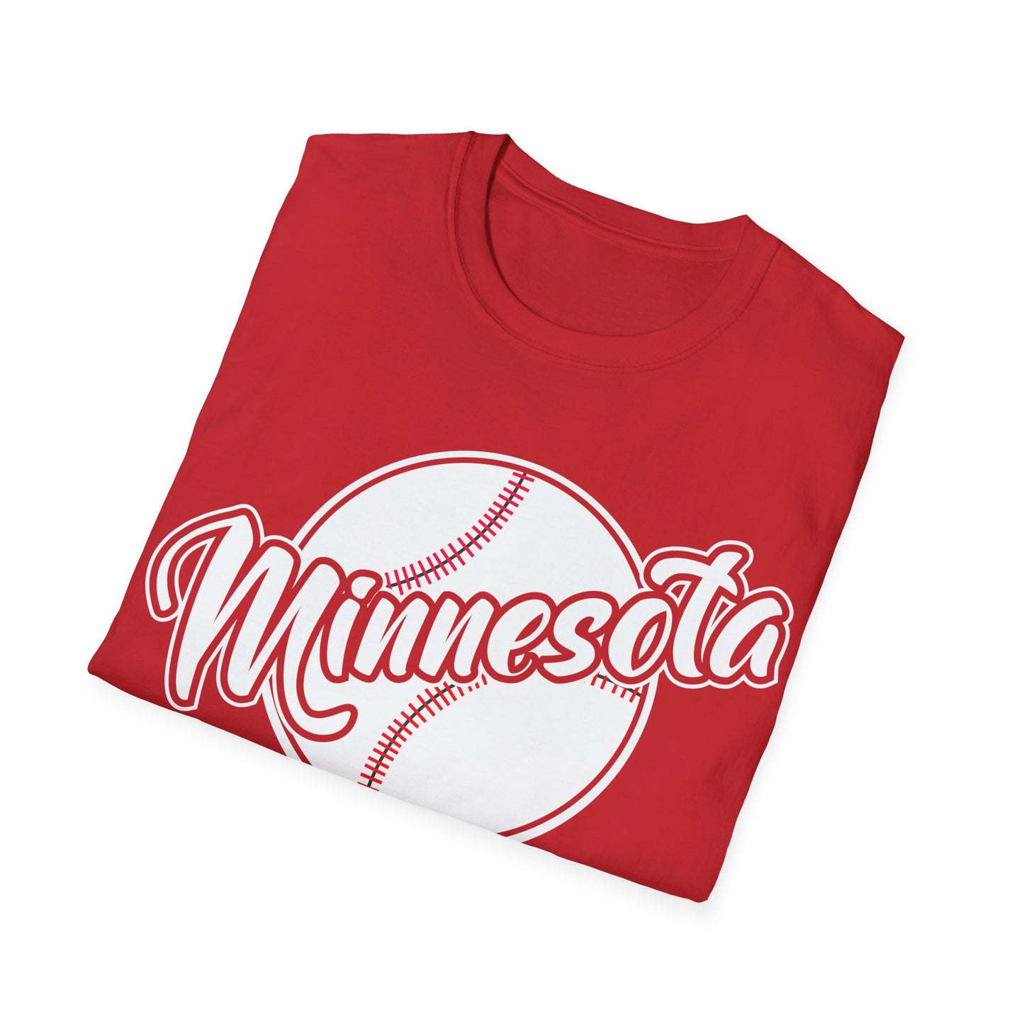 Minnesota Tee Vintage Baseball Throwback Retro T-Shirt For Men Women T-Shirt