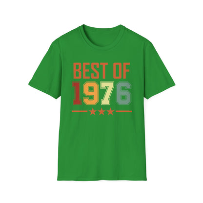 Funny Vintage Best of 1976 50 Year Old Gift 50th Birthday T-Shirt For Men Women T-Shirt