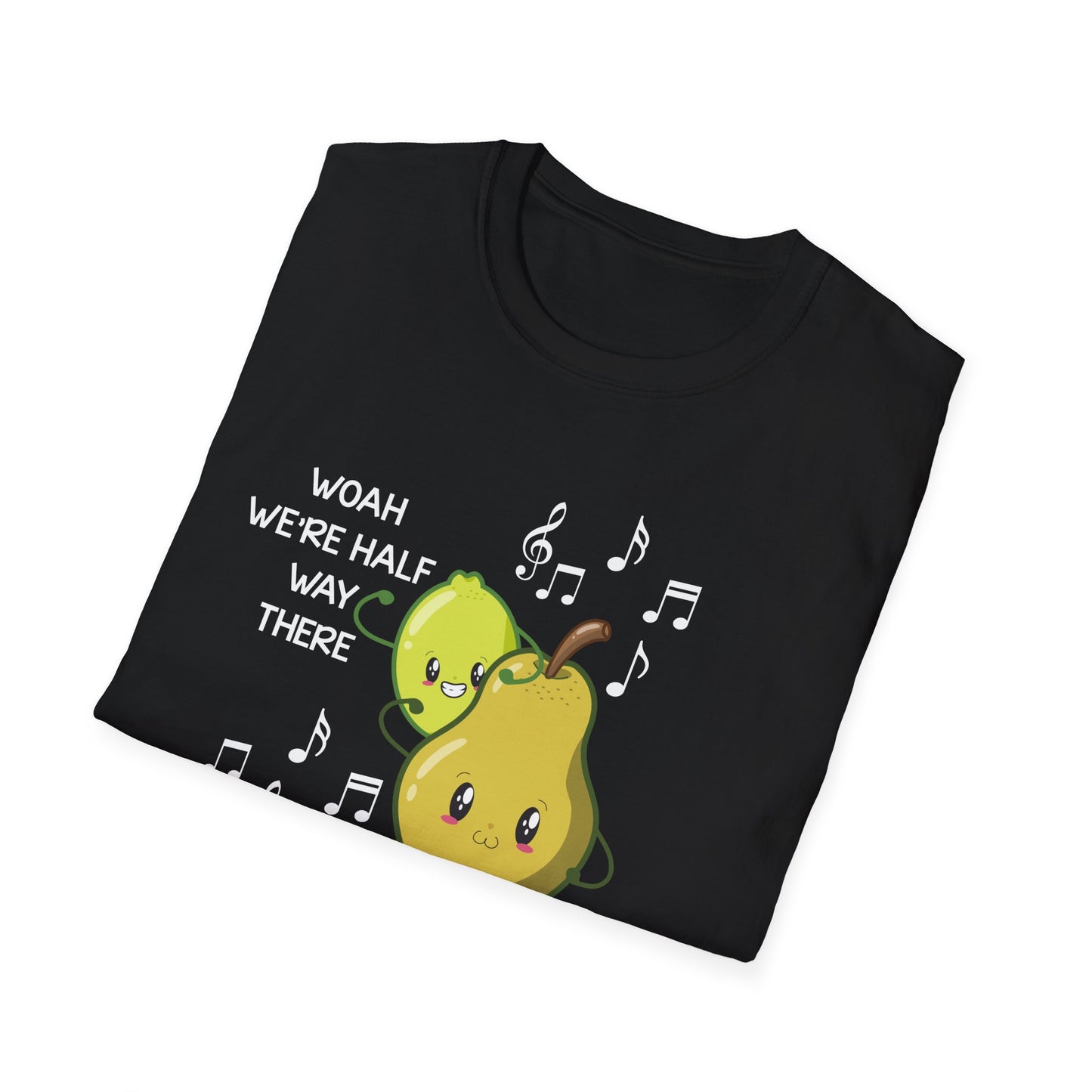 Funny Woah Lemon On A Pear Meme Unisex Softstyle T-Shirt for Teacher Foodie Travelers