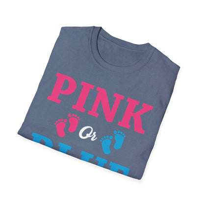 Pink Or Blue We Loves You Baby Gender Reveal Party Shower T-Shirt