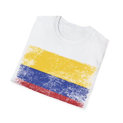 Colombia Columbian Flag Outfit T-Shirt For Men Women T-Shirt