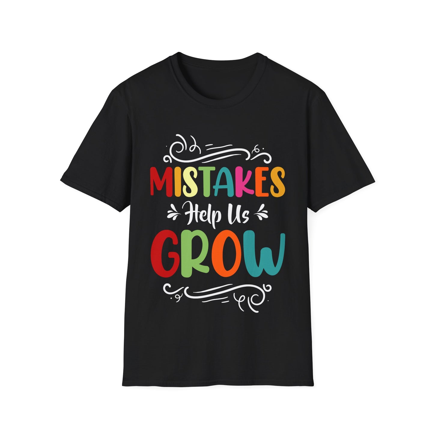 Mistakes Help Us Grow Teacher Student Funny Back To School T-Shirt