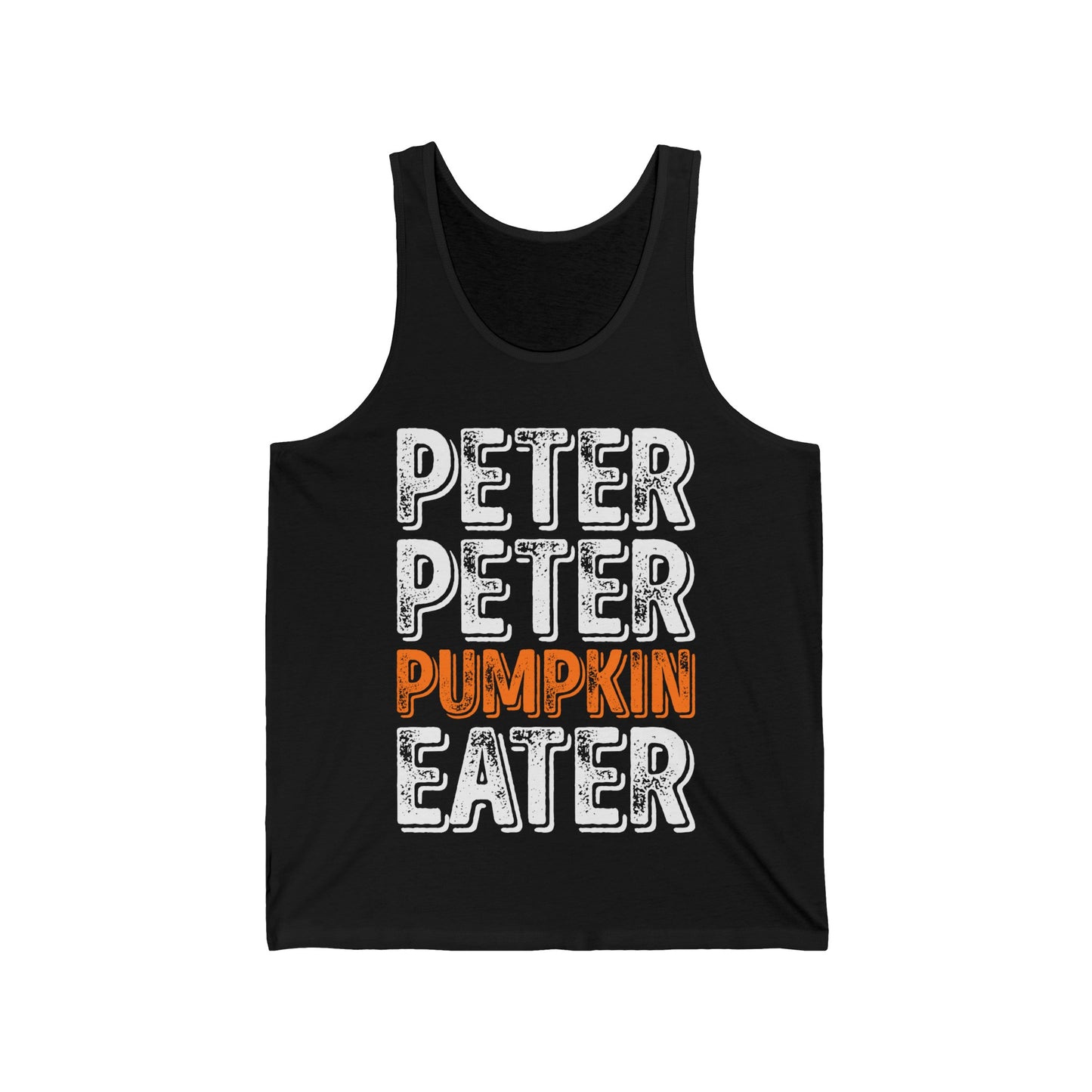 Funny Peter Pumpkin Eater Halloween Matching Vintage Tank Tops Men Women