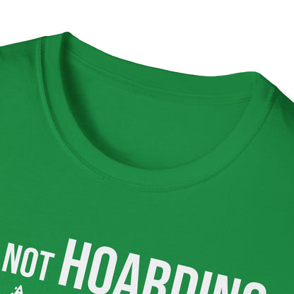 Its Not Hoarding If Its Guitars Guitarist Musicians Funny T-Shirt Men Women