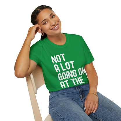 Funny Not a Lot Going on at the Moment Distressed T-Shirt For Men Women