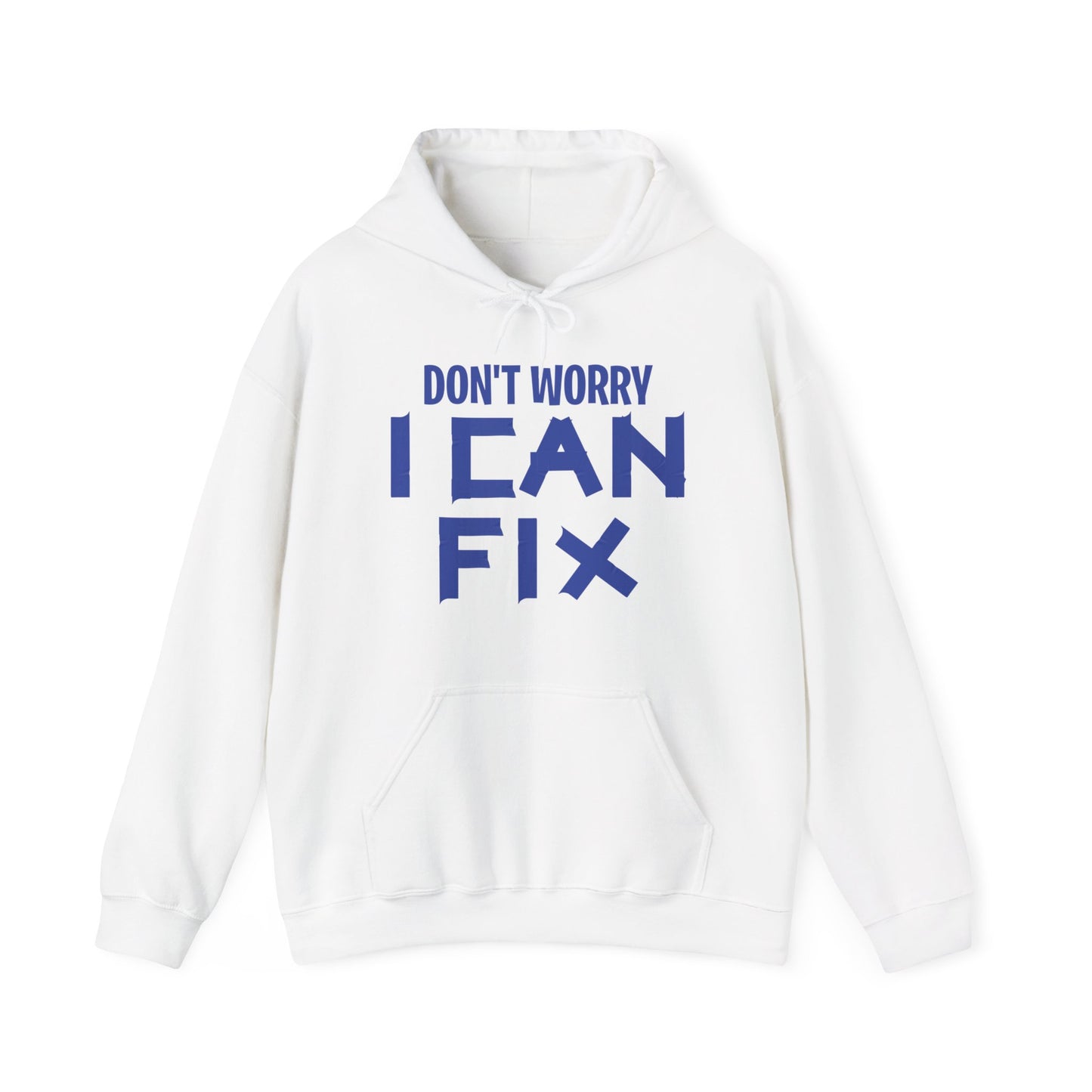 Funny Don't Worry I Can Fix It Duct Tape Ducktape Husband Hoodie