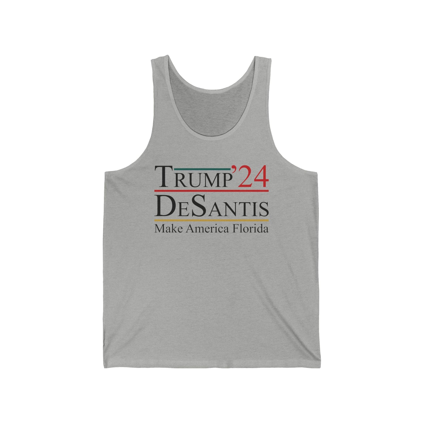 Trump DeSantis 2024 Make America Florida, Election Tank Top Man Women