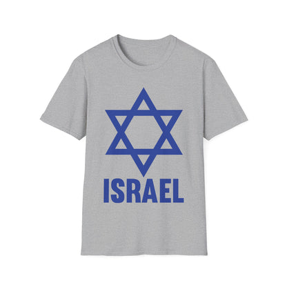 Israel Flag Star of David Israeli Jewish T-Shirt for Men Women