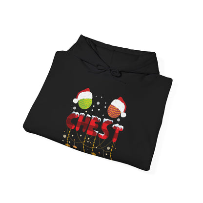 Chest Nuts Matching Chestnuts Funny Christmas Couples Chests Hoodie