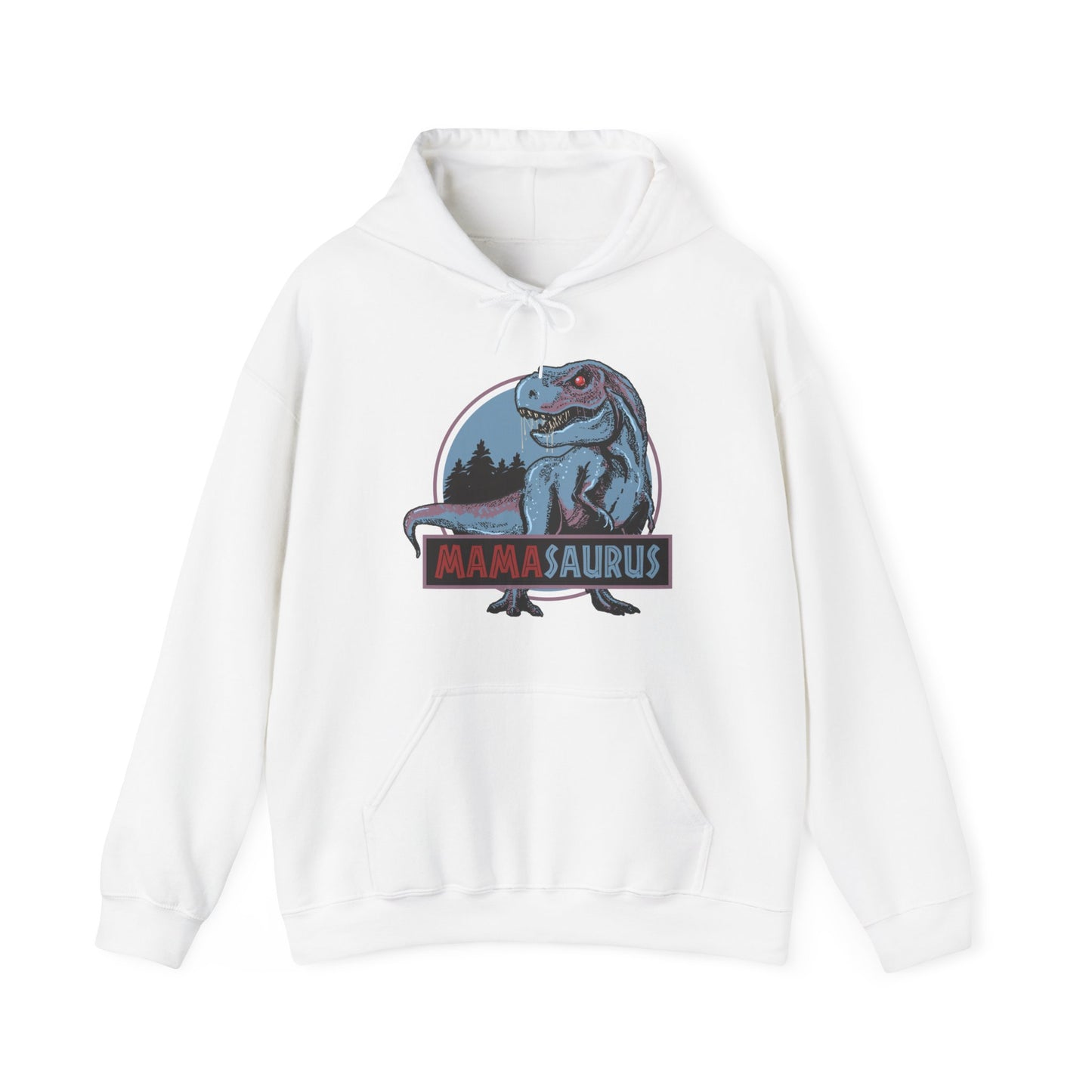 Mamasaurus Funny T-Rex Dinosaur Mama Saurus Family Matching Mothers Day Hoodie