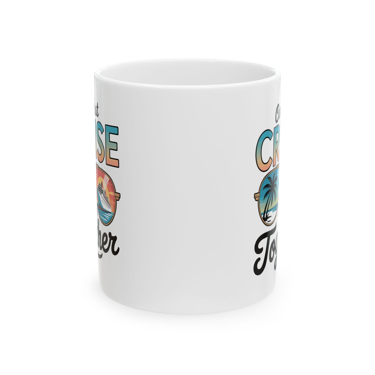 Our First Cruise 2026 Together Cute Matching Couples Cruise Coffee Mug For Men Women