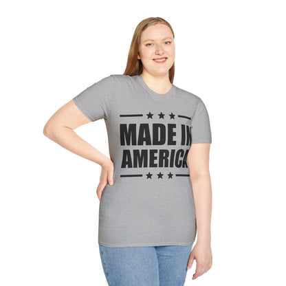 Made In America T-Shirt Patriotic Funny 4th of July Shirt T-Shirt For Men Women T-Shirt