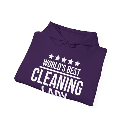 World's Best Cleaning Lady Mothers Day Mom Ladies Hoodie