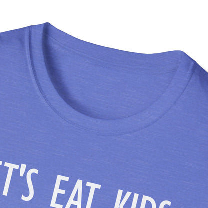 Funny Let's Eat, Kitty Punctuation Saves Cats Grammar T Shirt Men Women