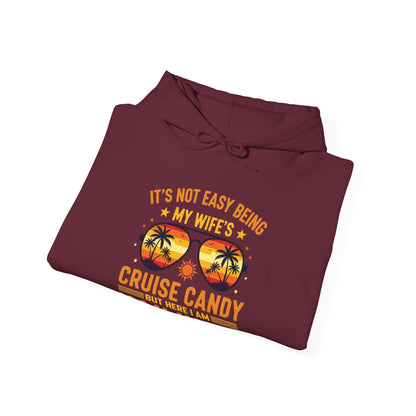 Matching Couples Cruise Men Candy Husband and Wife Cruise Hoodie