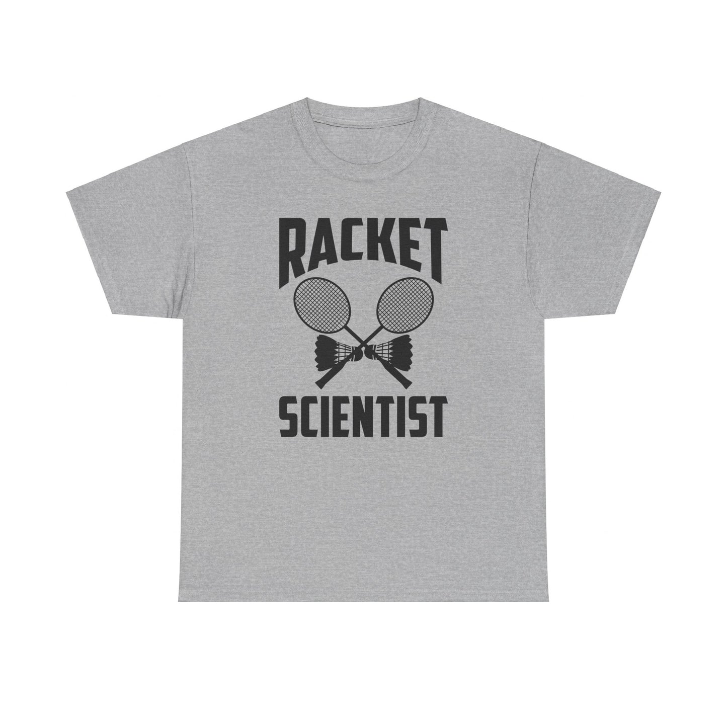 Funny Badminton Player Shirt Racket Scientist Badminton Gift T-Shirt for Men Women