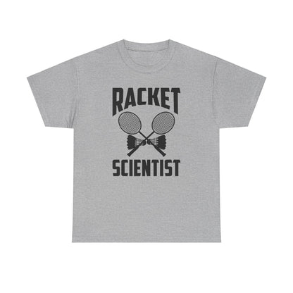 Funny Badminton Player Shirt Racket Scientist Badminton Gift T-Shirt for Men Women