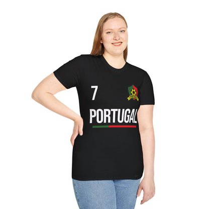 Portugal Soccer Tee Flag Football Shirt Gift 2026 T-Shirt