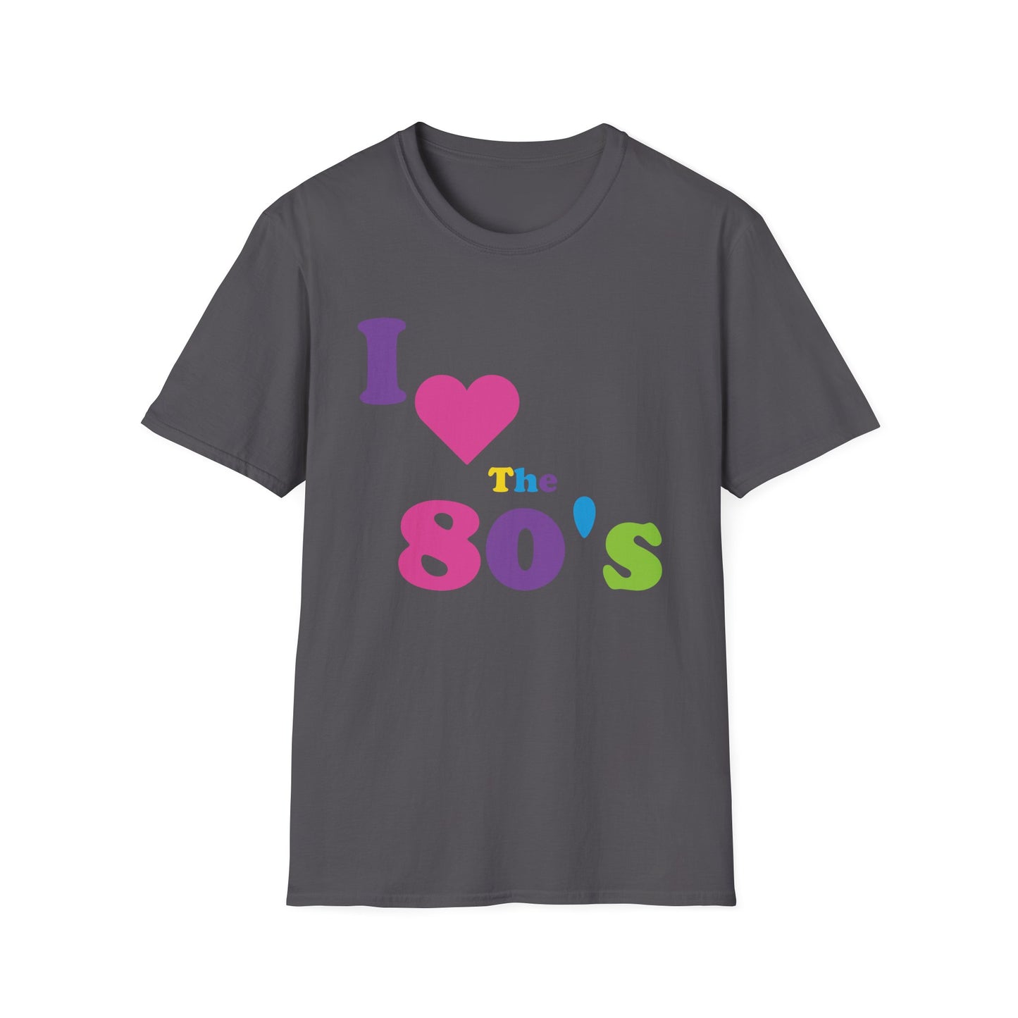 Women I Love The 80s Shirt Disco 80s Costumes Retro T-Shirt