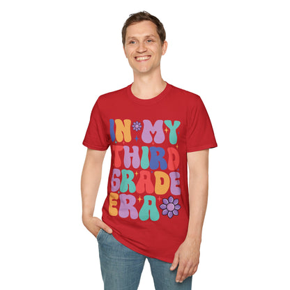 Funny In My 3rd Grade Era Back to School In My Third Grade Era T-Shirt For Men Women T-Shirt