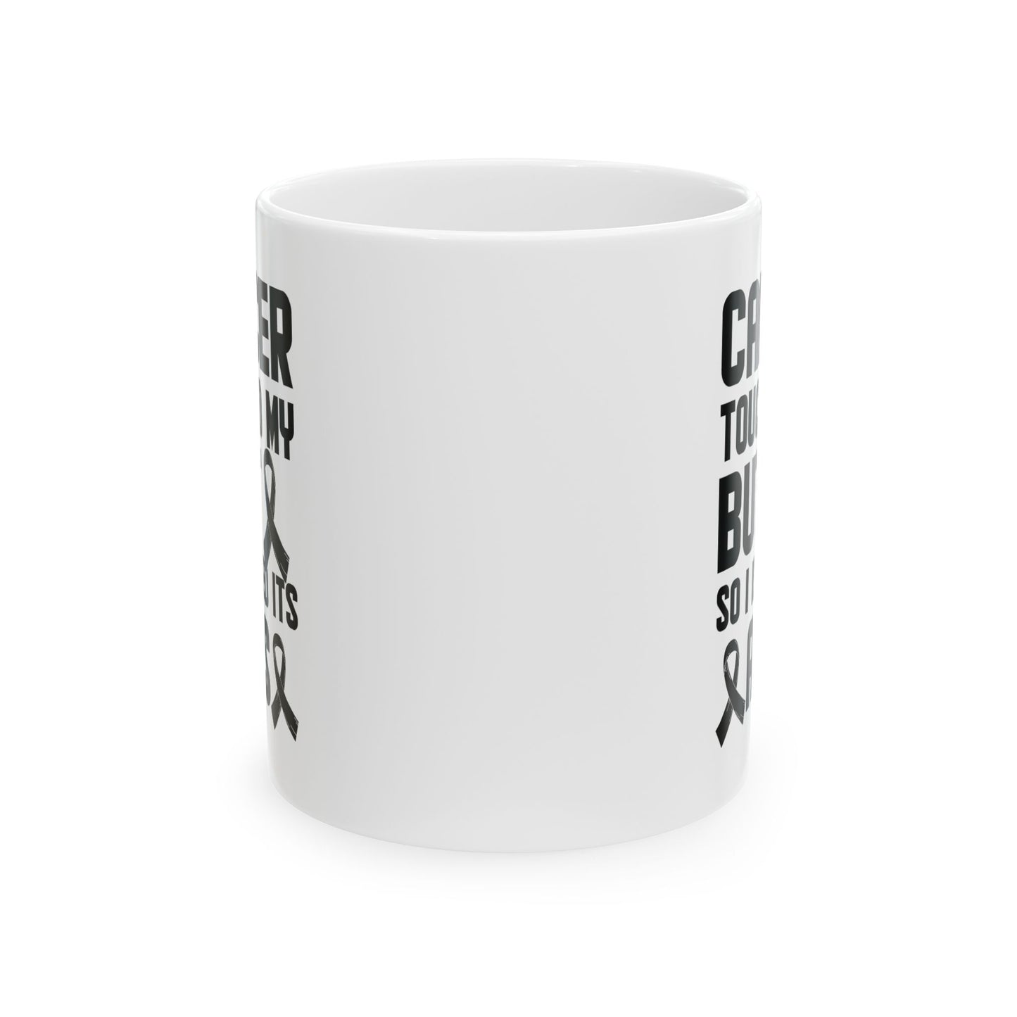 Funny Cancer Survivor Prize Funny Prostate Joke Coffee Mug