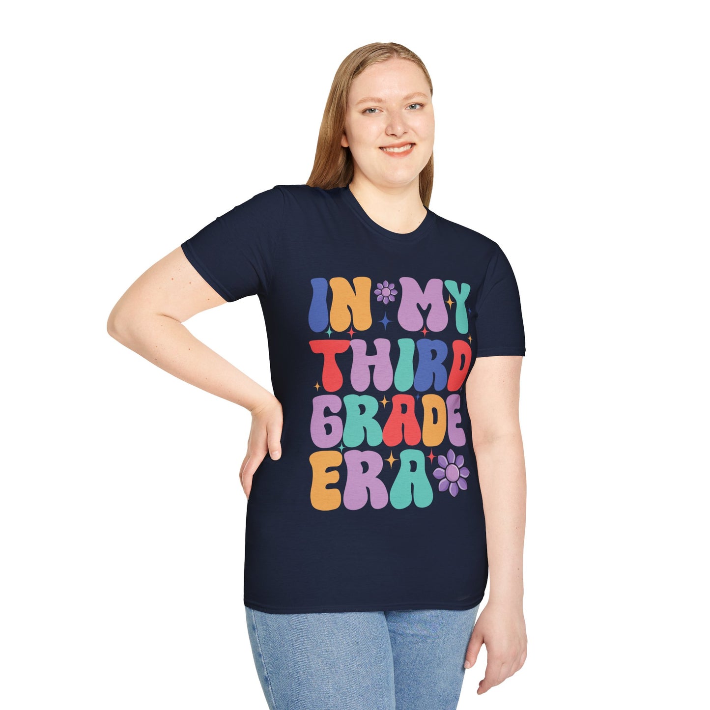 Funny In My 3rd Grade Era Back to School In My Third Grade Era T-Shirt For Men Women T-Shirt