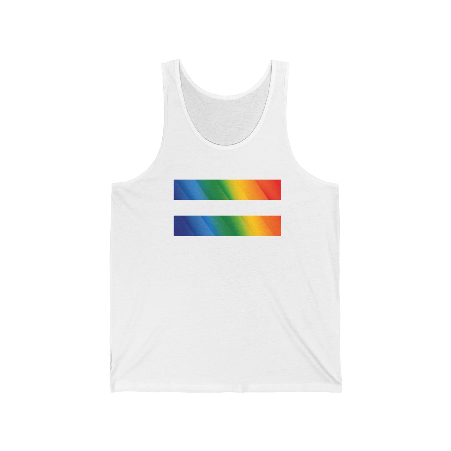 Equal Sign Lesbian Flag Bi  Equality Support LGBT Gay Tank Top For Men Women