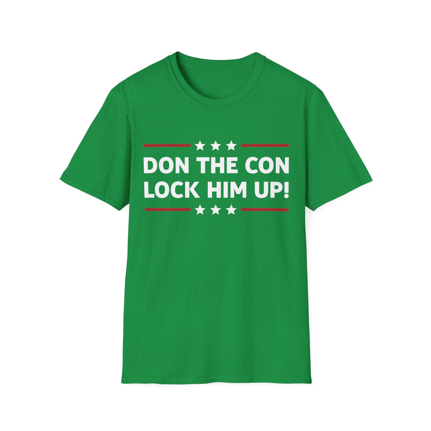 Anti Trump Don The Con Lock Him Up President Tshirt Men Women