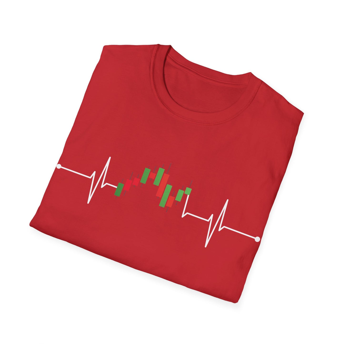 Stock Investor Heartbeat Stocks Traders Gift T-Shirt Men Women